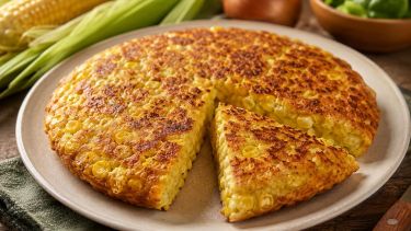Los chefs coinciden: el truco para preparar una tortilla de choclo bien dorada y cremosa