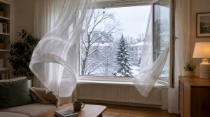 Cómo ventilar la casa en invierno sin perder el calor, según una arquitecta