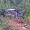 Imagen de Volcó un camión de Gendarmería por el hielo en la Ruta 40: dos heridos fueron trasladados a El Bolsón