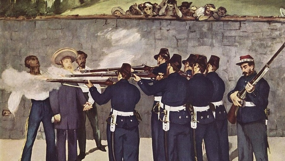 “La ejecución”, Édouard Manet, 1986.