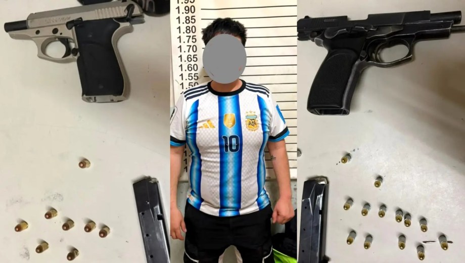 Las armas y las municiones quedaron secuestradas para ser incorporadas a la investigación judicial.
