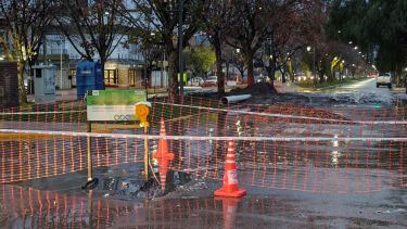 Cipolletti extiende el corte de tránsito en calle Alem por obras de ARSA: hasta cuándo estará interrumpido