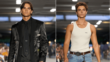 Los hijos de Britney Spears debutaron en la Semana de la Moda de París y sorprendieron sobre la pasarela