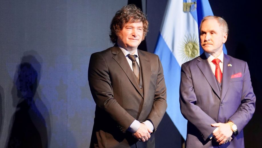 Javier Milei en el 4 de julio de Estados Unidos. Foto: clarín fotografía. 