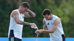 La respuesta de Rodrigo De Paul sobre la chance de ser suplente en el duelo ante Inglaterra: “Mucha ansiedad”