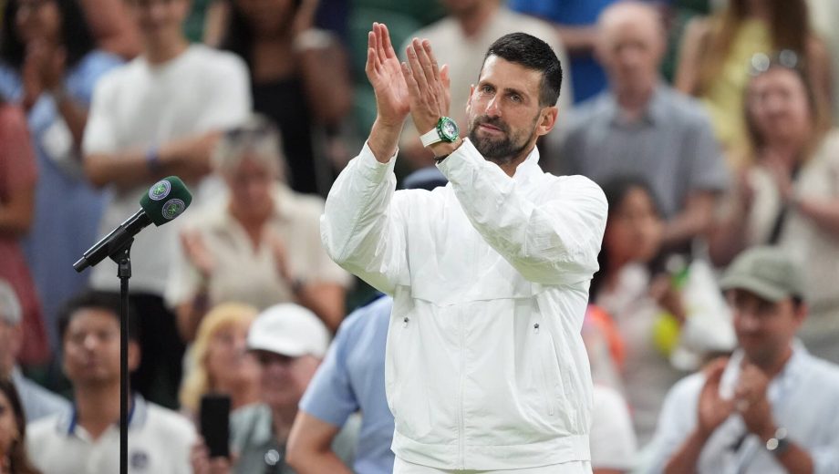 (AP) El serbio, también de 39 años, es otro gran ejemplo como deportista de elite mundial. 