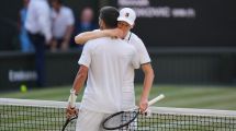Imagen de Sinner terminó con el sueño de Djokovic y define el título de Wimbledon con Zverev