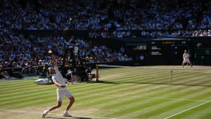 Final de Wimbledon: Zverev se llevó el primer set ante Sinner en tiebreak