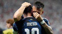 Imagen de Lautaro, entre lágrimas: «Desde que mi viejo me compró el primer par de botines soñé con hacer un gol así»
