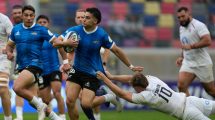 Imagen de Los Pumas, que homenajearon a los campeones del 86′, cayeron ante Inglaterra en un final polémico