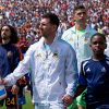 Imagen de La especial arenga de Lionel Messi antes de la final ante España