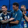 Imagen de La frase que Messi le dijo al oído a Scaloni tras el pase a la final del Mundial