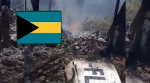 Imagen de Tragedia aérea en Bahamas: diez personas murieron tras estrellarse una avioneta e incendiarse