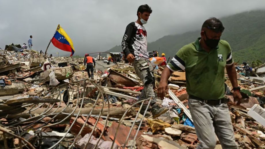 Tanto Caracas como La Guaira fueron las ciudades más afectadas por los terremotos.
(Foto: AFP)