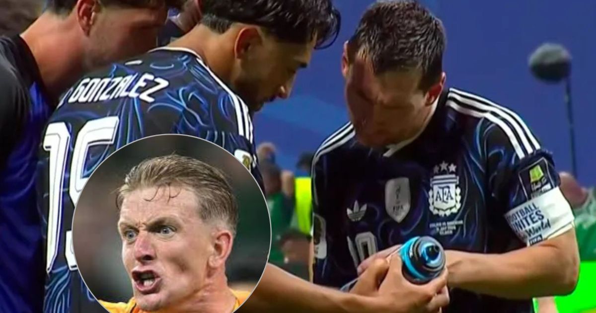 Descubren un curioso objeto en botella de Pickford durante el Mundial