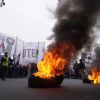 Imagen de Incidentes en CABA por una protesta de organizaciones de izquierda: hay presencia de gendarmería y policía federal