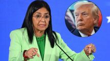 Imagen de Donald Trump pidió inmunidad para Delcy Rodríguez sobre una causa por torturas a estadounidenses en Caracas