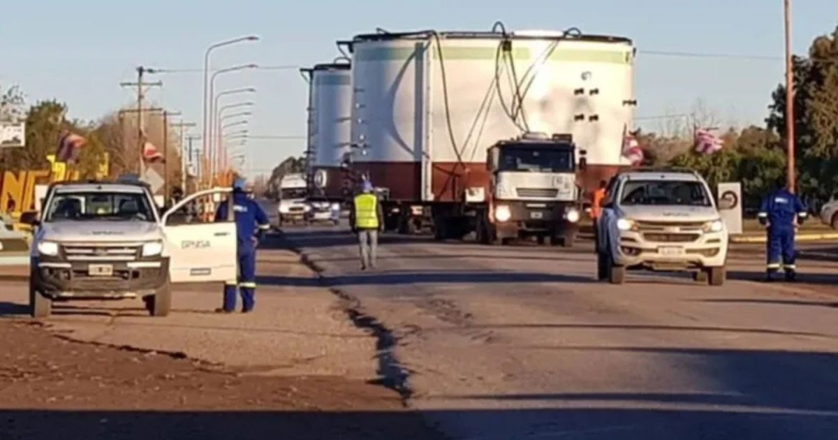 Complicaciones en la circulación por Ruta 67 en Vaca Muerta este jueves