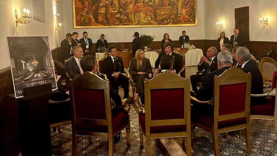 El objetivo de los mandatarios es conformar una liga liderada por Milei, uno de los primeros electos en la región (Foto: gentileza Infobae)