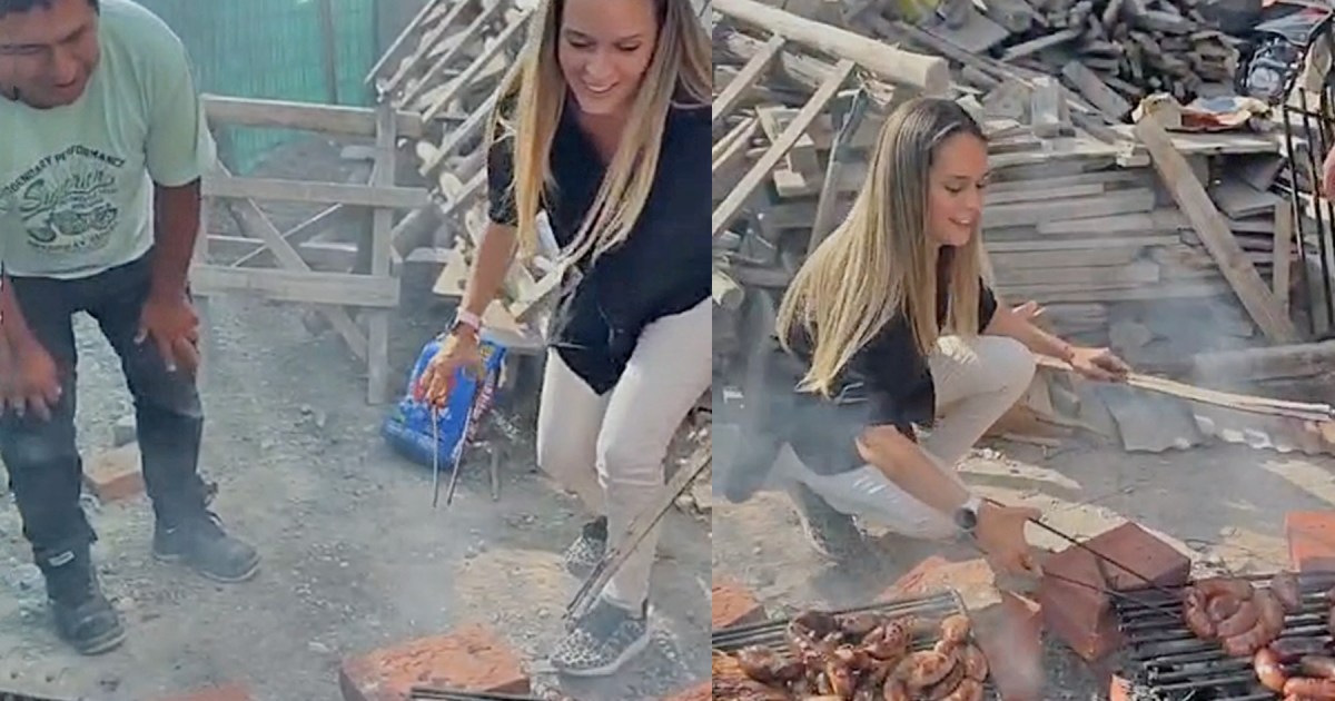 "La vaca todavía dice mu": La divertida charla entre los albañiles y la arquitecta que hizo el asado de obra