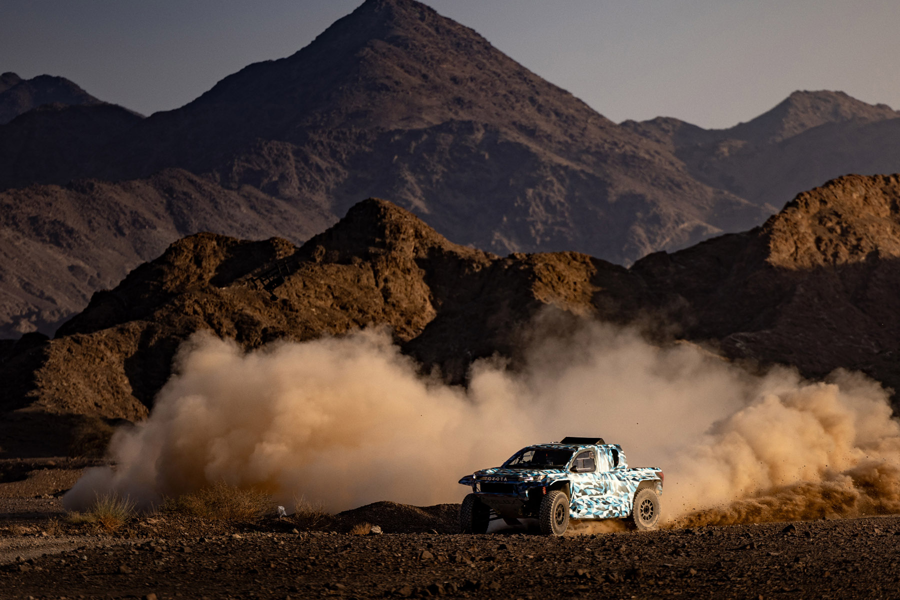 Un vehículo a hidrógeno para el Dakar