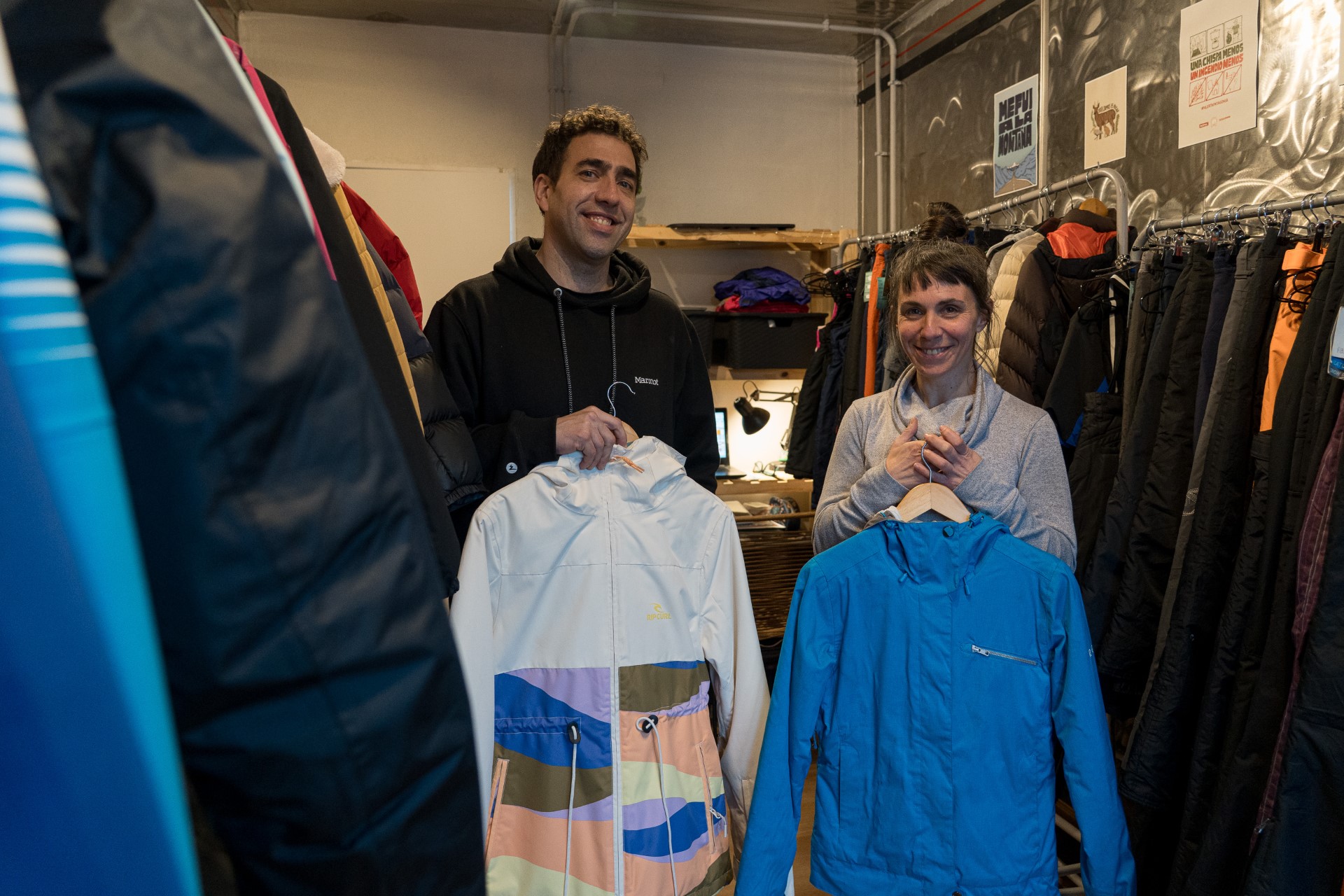 La segunda vida de la ropa de montaña: un consumo que crece en Bariloche