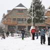 Imagen de La nieve regresó a Bariloche en la semana más turística del invierno