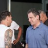Imagen de Andrés Calamaro visitó a la Selección Argentina en la previa del partido ante Cabo Verde