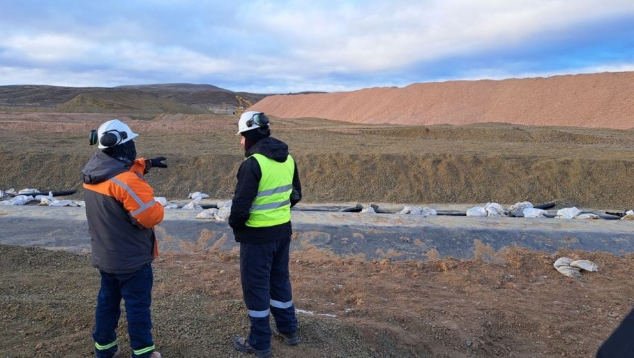 El proyecto Calcatreu es operado por la canadiense Patagonia Gold. Foto: Gobierno de Río Negro.