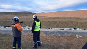 Calcatreu: Río Negro fiscalizó las obras del proyecto minero tras su primera exportación