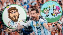 Imagen de Lionel Messi fue homenajeado por el creador de Los Padrinos Mágicos con un dibujo viral