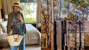 Así es la casa de Juliana Awada en Villa La Angostura: arquitectura nórdica y vistas a Cerro Bayo