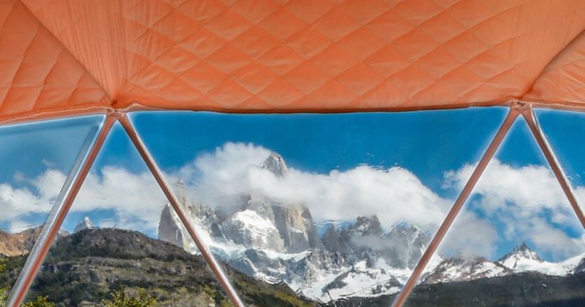 Patagonia de lujo: los domos frente al Fitz Roy nominados entre los mejores glampings de Sudamérica