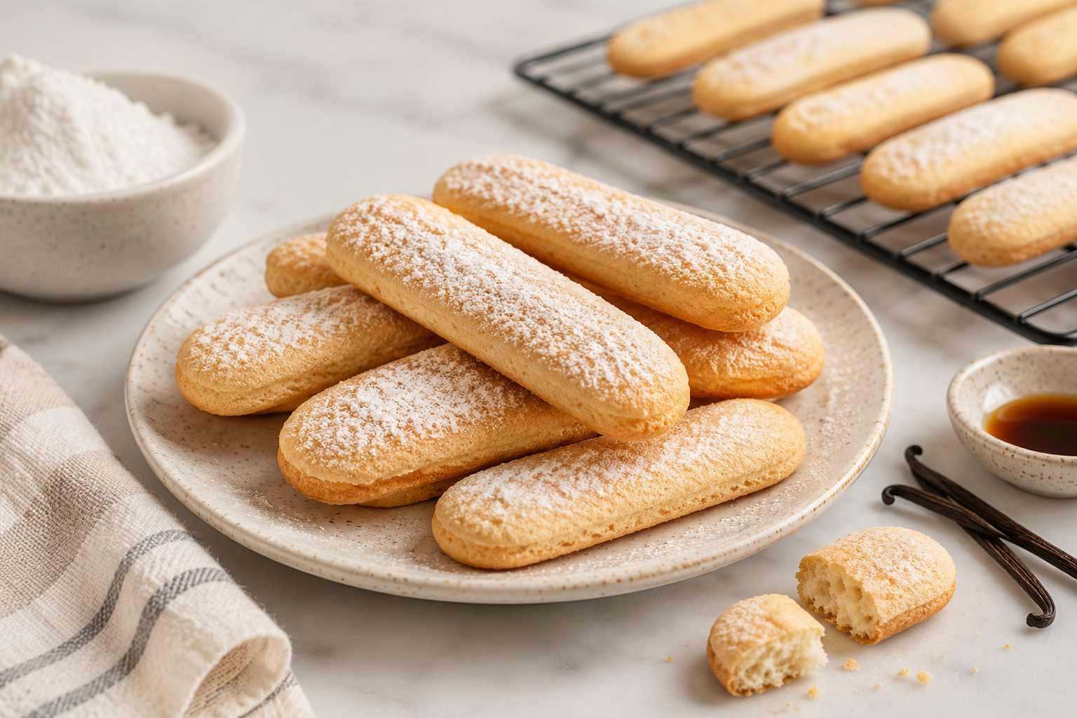 Receta de vainillas sin gluten, ideal para celíacos
