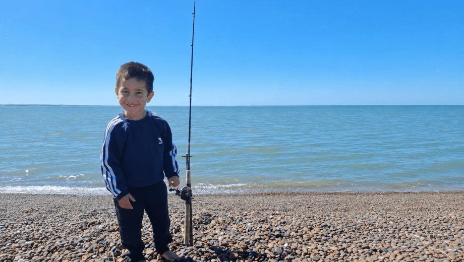 Bahía San Blas invita a un concurso de pesca infantil gratuito. Foto: gentileza.
