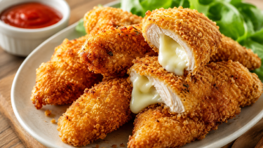 Tender de pollo con muzzarelitas: la receta fácil y crocante que conquista a grandes y chicos