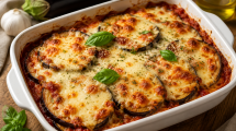 Imagen de Berenjenas gratinadas: una receta fácil, cremosa y llena de sabor para cualquier comida