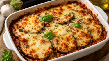 Berenjenas gratinadas: una receta fácil, cremosa y llena de sabor para cualquier comida