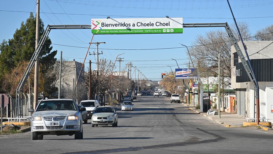 Los dos ramales del transporte interurbano tienen como una de las cabeceras a Choele Choel. Archivo