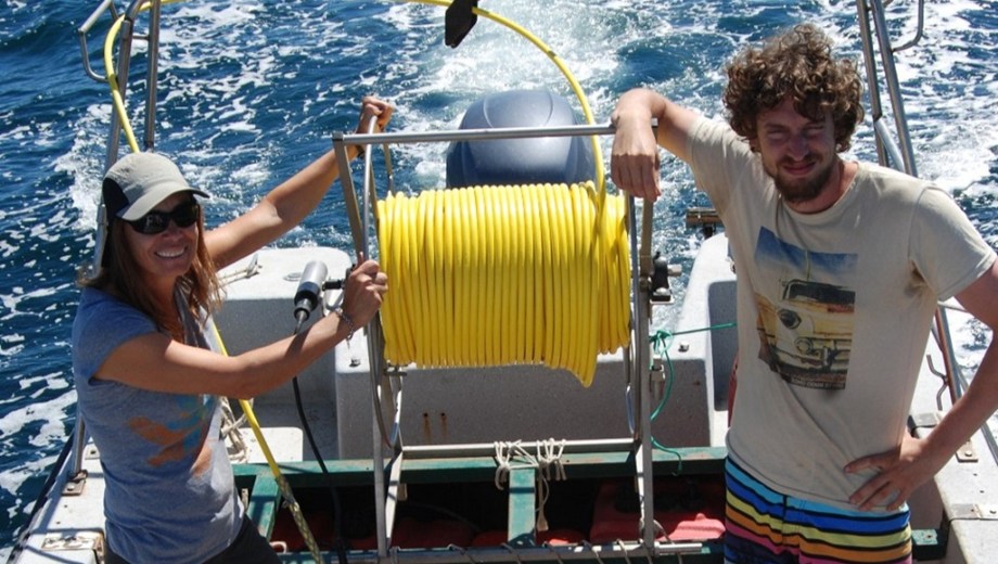 Se trata de Agustín Luzenti, exbecario del Centro para el Estudio de los Sistemas Marinos. (Gentileza).