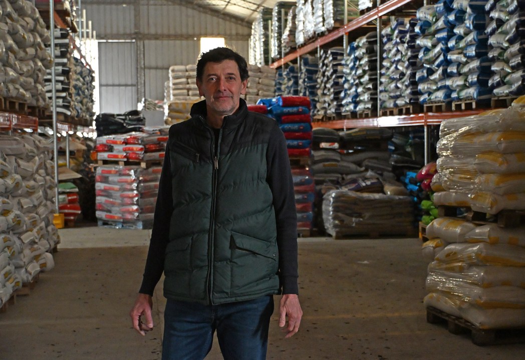 Carlos Alberto Lacruz, presidente de Rendidor SA: “Cuando empecé, mi objetivo era vender 5.000 kilos por día. Ahora vendemos 50.000 kilos por día, y nos va cada vez mejor.”