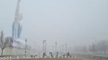 Imagen de Cutral Co y Plaza Huincul amanecieron cubiertas de nieve