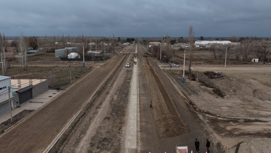 La calle Damas Patricias, donde se construirá un conector vial.