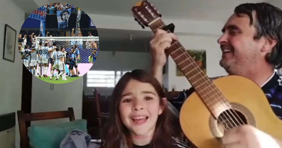 La emotiva historia del payador y su hija que crearon un hit para la Selección