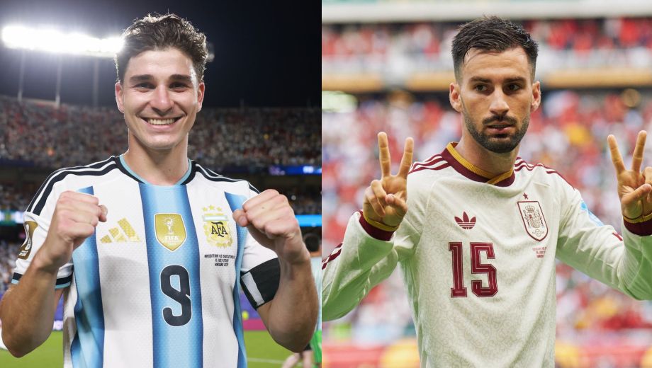 Julián Álvarez y Alex Baena, compañeros en el Atlético de Madrid, se enfrentarán en la final del Mundial 2026 este domingo en Nueva Jersey.