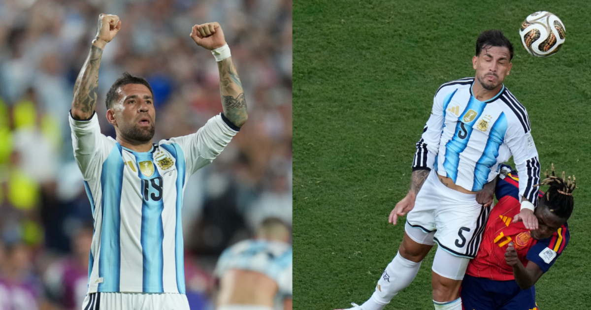 Otamendi y Paredes listos para jugar tras la Copa del Mundo