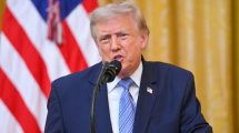 Imagen de Donald Trump condicionó el acuerdo nuclear con Arabia Saudita a que reconozca a Israel en los Acuerdos de Abraham
