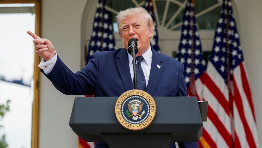 El presidente de Estados Unidos, Donald Trump, respondió ante las amenazas. (Foto: gentileza)