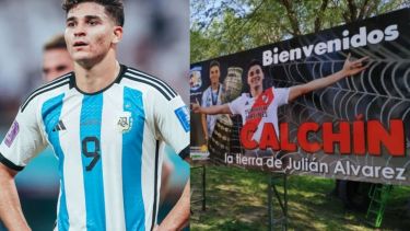 Apenas 1000 casas y un paraje salado: así es Calchín, el pequeño pueblo agrícola donde nació Julián Álvarez
