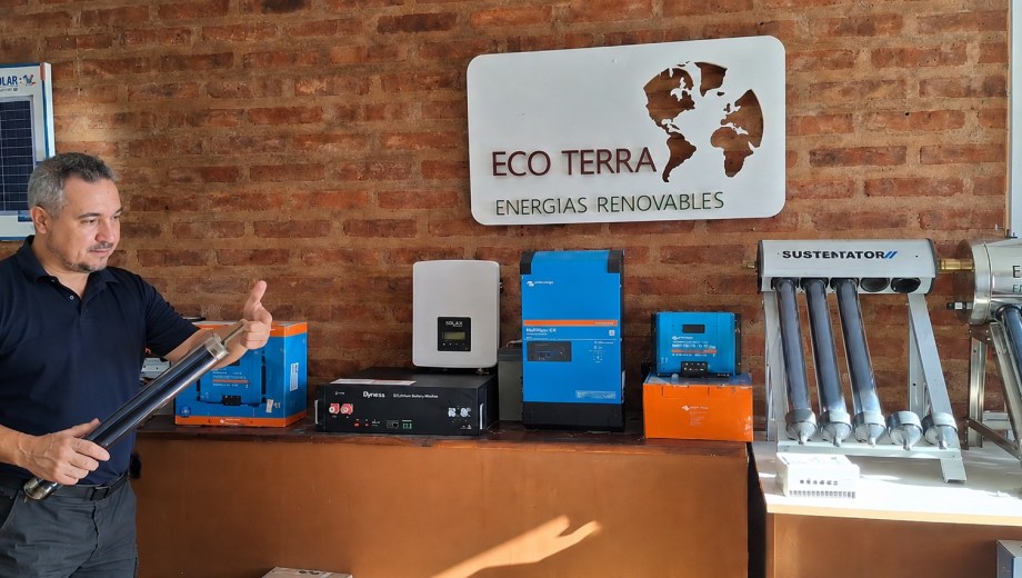 Pablo fundó Eco Terra en 2010, pero su proyecto comenzó a funcionar en 2015. Foto: gentileza.